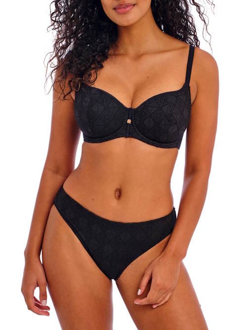 Freya Swim Nomad Nights black padded bikini bra Freya Swim Nomad Nights black padded bikini bra