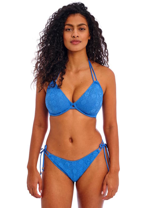 Freya Swim Nomad Nights atoll blue soft-cup bikini bra Freya Swim Nomad Nights atoll blue soft-cup bikini bra