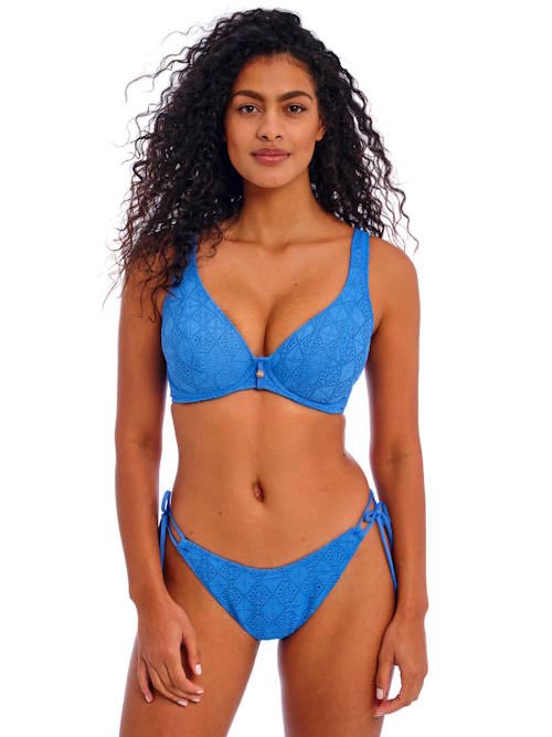 Freya Swim Nomad Nights atoll blue soft-cup bikini bra Freya Swim Nomad Nights atoll blue soft-cup bikini bra