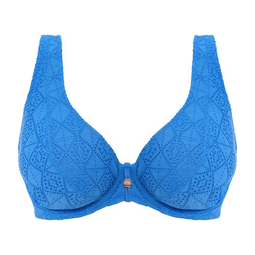 Freya Swim Nomad Nights atoll blue soft-cup bikini bra Freya Swim Nomad Nights atoll blue soft-cup bikini bra