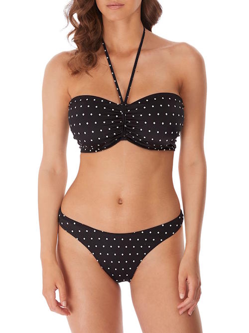 Freya Swim Jewel Cove black/print padded bikini bra Freya Swim Jewel Cove black/print padded bikini bra