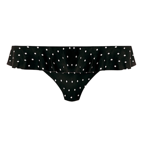 Freya Swim Jewel Cove black/print bikini brief Freya Swim Jewel Cove black/print bikini brief