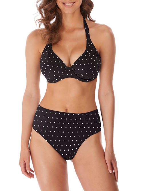 Freya Swim Jewel Cove black/print bikini brief Freya Swim Jewel Cove black/print bikini brief