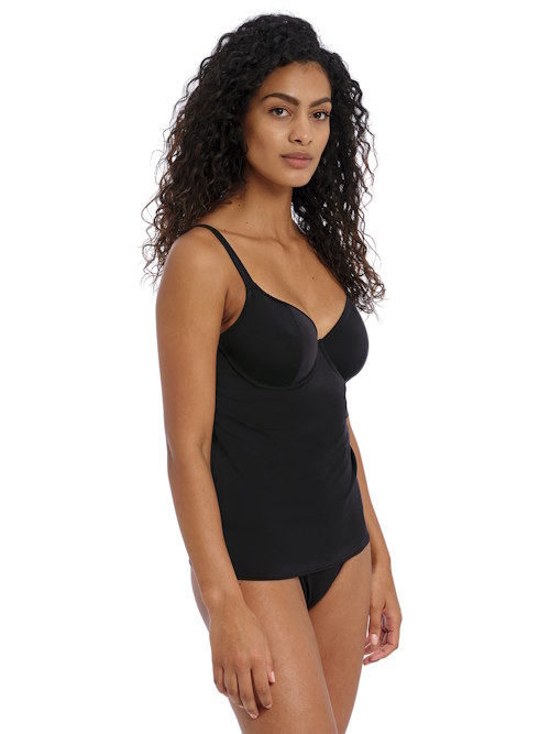 Freya Swim Jewel Cove black tankini top Freya Swim Jewel Cove black tankini top