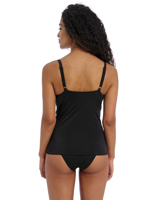 Freya Swim Jewel Cove black tankini top Freya Swim Jewel Cove black tankini top