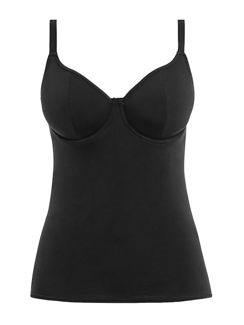 Freya Swim Jewel Cove black tankini top Freya Swim Jewel Cove black tankini top