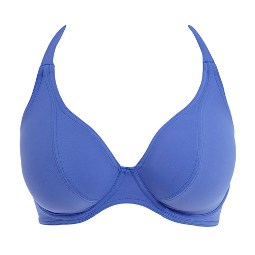 Freya Swim Jewel Cove blue soft-cup bikini bra Freya Swim Jewel Cove blue soft-cup bikini bra