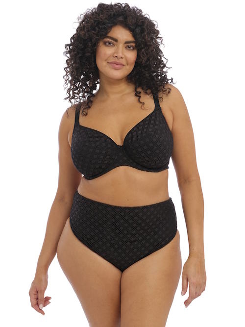 Elomi Swim Bazaruto black soft-cup bikini bra Elomi Swim Bazaruto black soft-cup bikini bra