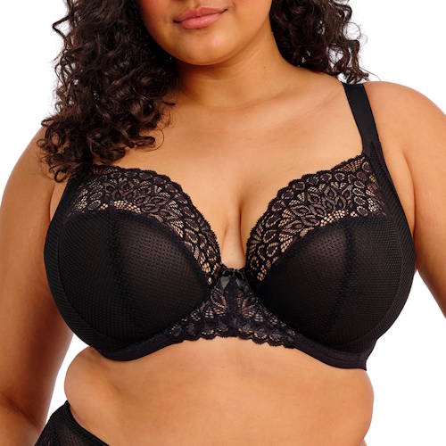 Elomi Tiernie black non-padded bra Elomi Tiernie black non-padded bra
