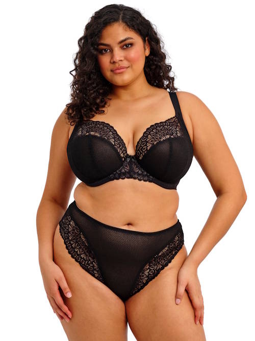 Elomi Tiernie black non-padded bra Elomi Tiernie black non-padded bra