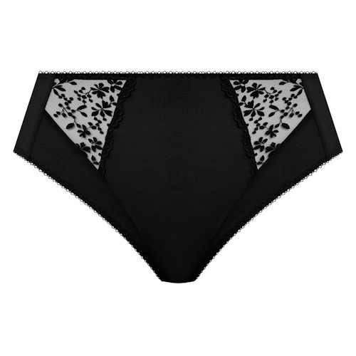 Elomi Zarla black high waist brief Elomi Zarla black high waist brief