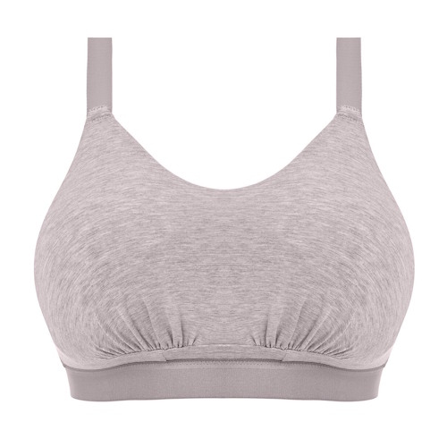 Elomi Downtime grey non-padded bra Elomi Downtime grey non-padded bra