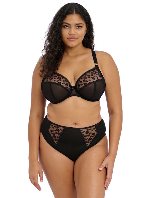 Elomi Namrah black non-padded bra Elomi Namrah black non-padded bra
