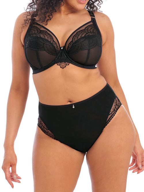 Elomi Priya black high waist brief Elomi Priya black high waist brief
