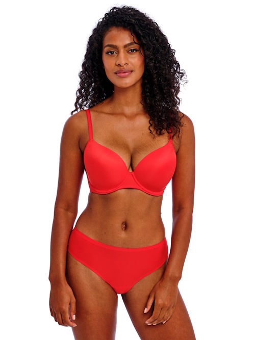 Freya Undetected red padded bra Freya Undetected red padded bra