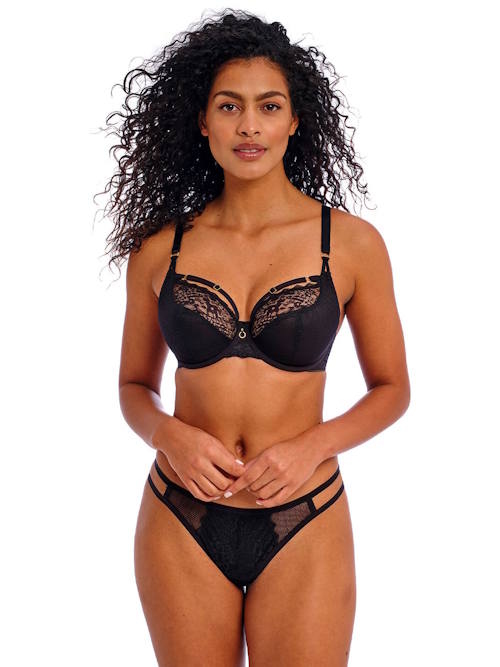 Freya Temptress black non-padded bra Freya Temptress black non-padded bra