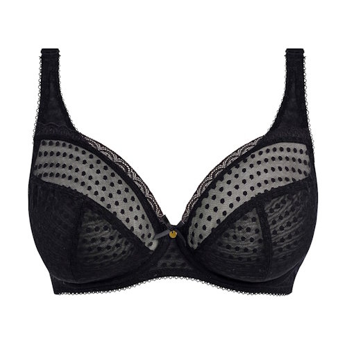 Freya Spot-light black non-padded bra Freya Spot-light black non-padded bra