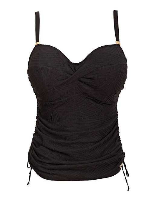 Fantasy Swim Ottowa black tankini top Fantasy Swim Ottowa black tankini top