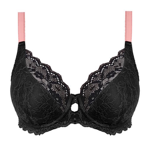 Freya Offbeat black non-padded bra Freya Offbeat black non-padded bra