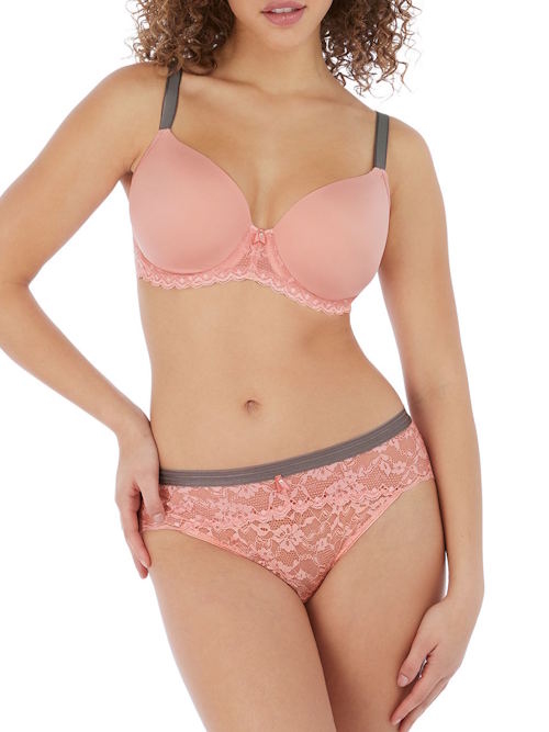 Freya Offbeat pink padded bra Freya Offbeat pink padded bra