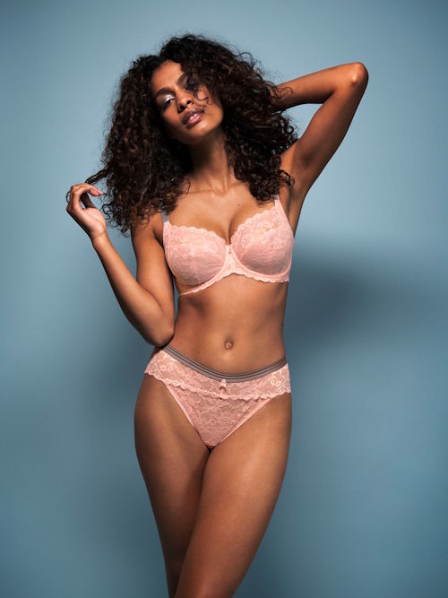 Freya Offbeat pink non-padded bra Freya Offbeat pink non-padded bra