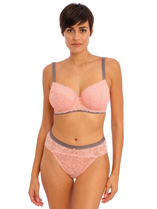 Freya Offbeat pink padded bra Freya Offbeat pink padded bra