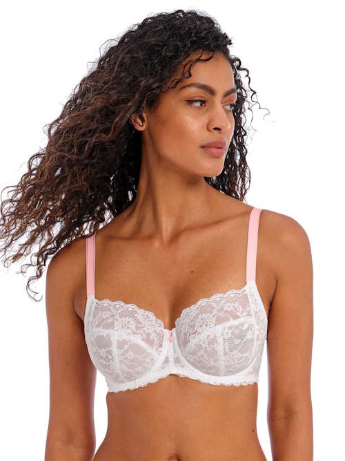 Freya Offbeat white non-padded bra Freya Offbeat white non-padded bra