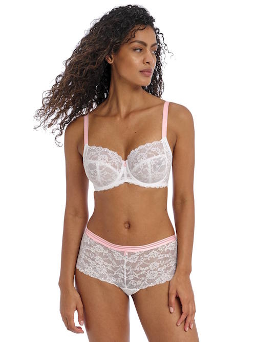 Freya Offbeat white non-padded bra Freya Offbeat white non-padded bra