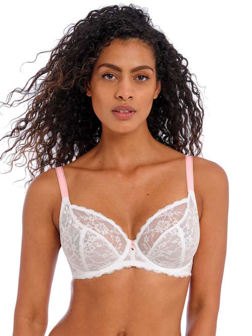 Freya Offbeat white non-padded bra Freya Offbeat white non-padded bra