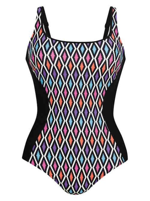 Anita Care Togo black/multicolor prosthetic swimsuit Anita Care Togo black/multicolor prosthetic swimsuit