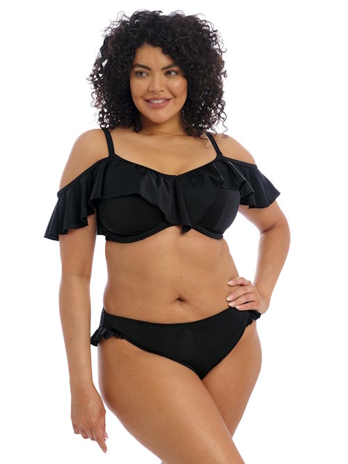 Elomi Swim Plain Sailing black soft-cup bikini bra Elomi Swim Plain Sailing black soft-cup bikini bra