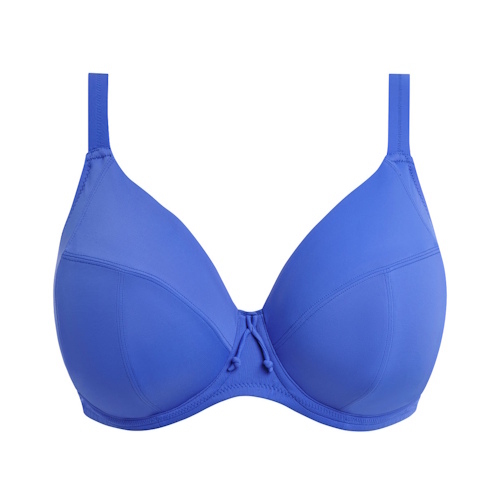 Elomi Swim Plain Sailing blue soft-cup bikini bra Elomi Swim Plain Sailing blue soft-cup bikini bra