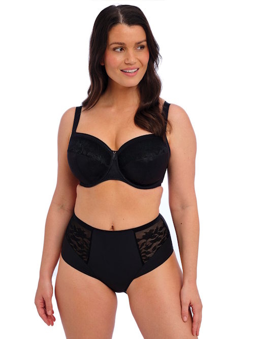 Fantasy Lingerie Illusion black high waist brief Fantasy Lingerie Illusion black high waist brief