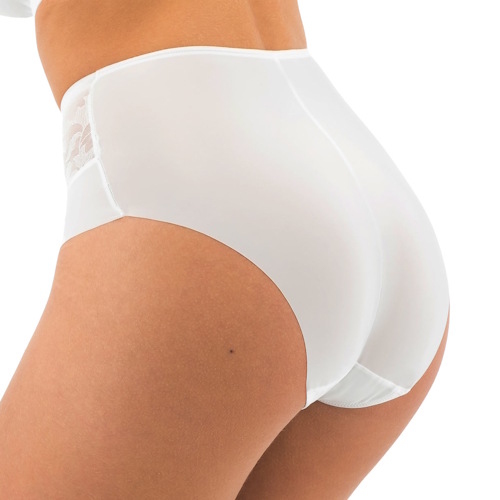 Fantasy Lingerie Illusion white high waist brief Fantasy Lingerie Illusion white high waist brief