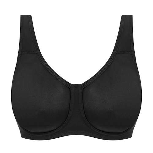 Wacoal Lingerie Simone black sport bra Wacoal Lingerie Simone black sport bra