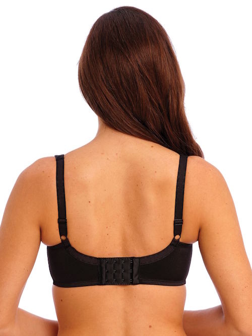 Wacoal Lingerie Le Minimizer black non-padded bra Wacoal Lingerie Le Minimizer black non-padded bra