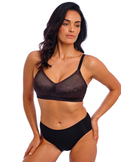 Wacoal Lingerie Back Appeal black wireless bra Wacoal Lingerie Back Appeal black wireless bra