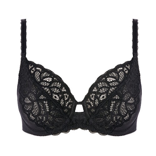 Wacoal Lingerie Raffine black non-padded bra Wacoal Lingerie Raffine black non-padded bra