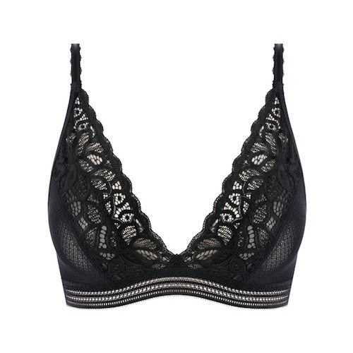 Wacoal Lingerie Raffine black wireless bra Wacoal Lingerie Raffine black wireless bra