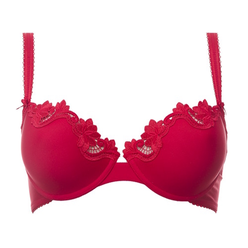 Guy de France Royale red padded bra Guy de France Royale red padded bra