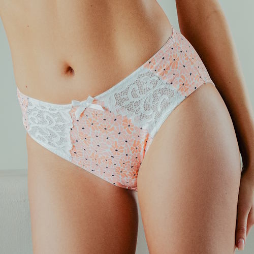 Guy de France Retro pink non-padded bra Guy de France Retro pink non-padded bra