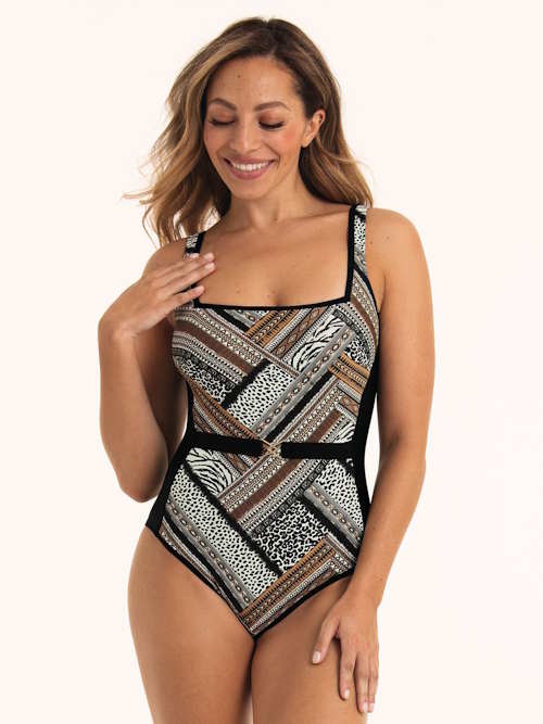 Anita Swimwear Dalida black/print bathingsuit Anita Swimwear Dalida black/print bathingsuit