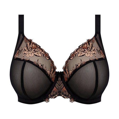 Elomi Teagan black non-padded bra Elomi Teagan black non-padded bra