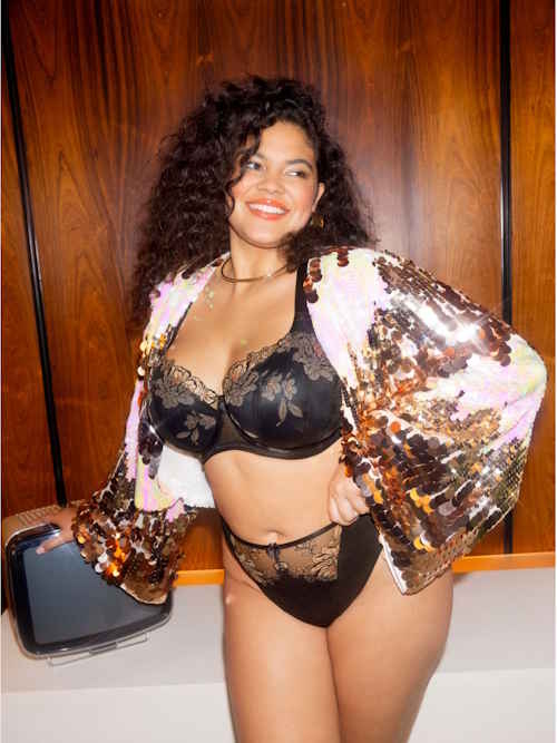 Elomi Teagan black padded bra Elomi Teagan black padded bra