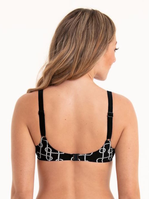 Anita Swimwear Gianna black/white soft-cup bikini bra Anita Swimwear Gianna black/white soft-cup bikini bra