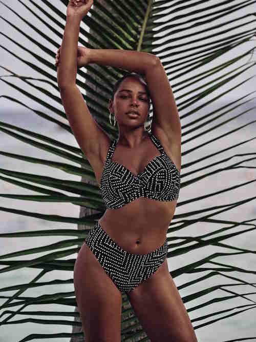 Rosa Faia Swimwear Bruna black bikini brief Rosa Faia Swimwear Bruna black bikini brief