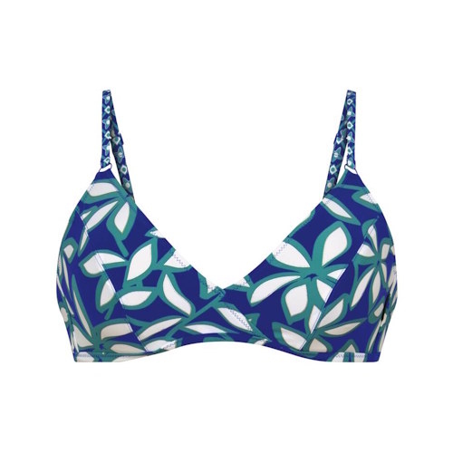 Rosa Faia Swimwear Minou blue padded bikini bra Rosa Faia Swimwear Minou blue padded bikini bra