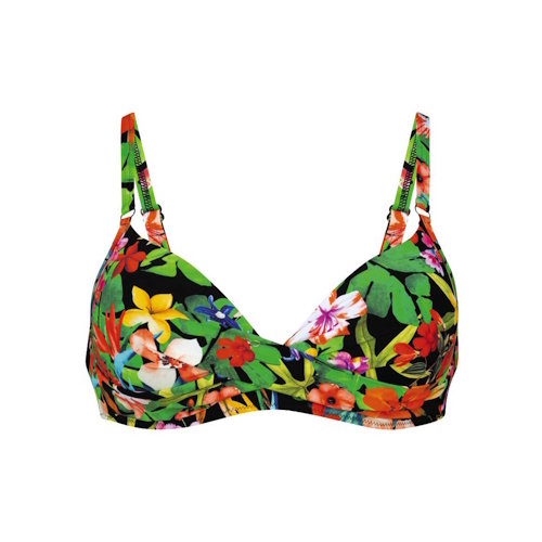 Rosa Faia Swimwear Maja black padded bikini bra Rosa Faia Swimwear Maja black padded bikini bra