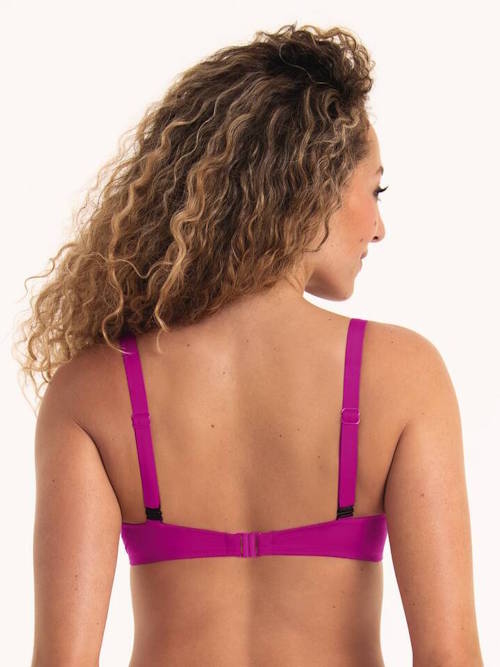 Rosa Faia Swimwear Allegra pink padded bikini bra Rosa Faia Swimwear Allegra pink padded bikini bra