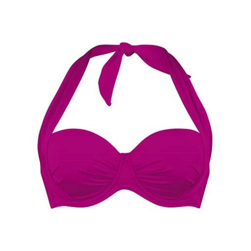 Rosa Faia Swimwear Catalina pink padded bikini bra Rosa Faia Swimwear Catalina pink padded bikini bra